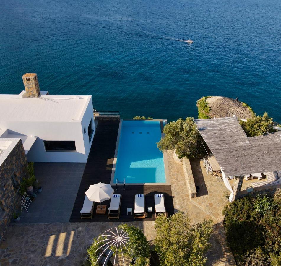 Villa Aiolos: Above The Sea, Within Agios Nikolaos Buitenkant foto