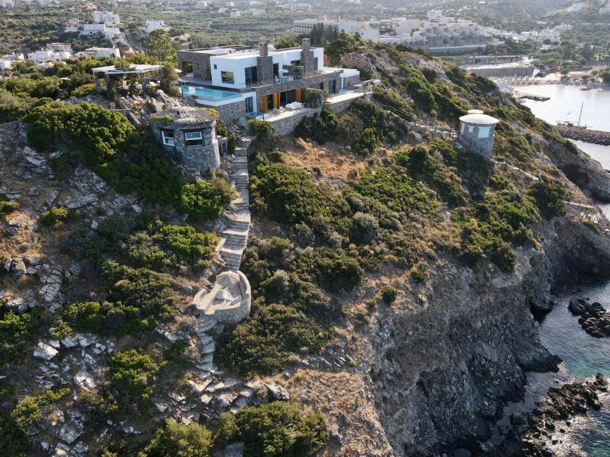Villa Aiolos: Above The Sea, Within Agios Nikolaos Buitenkant foto