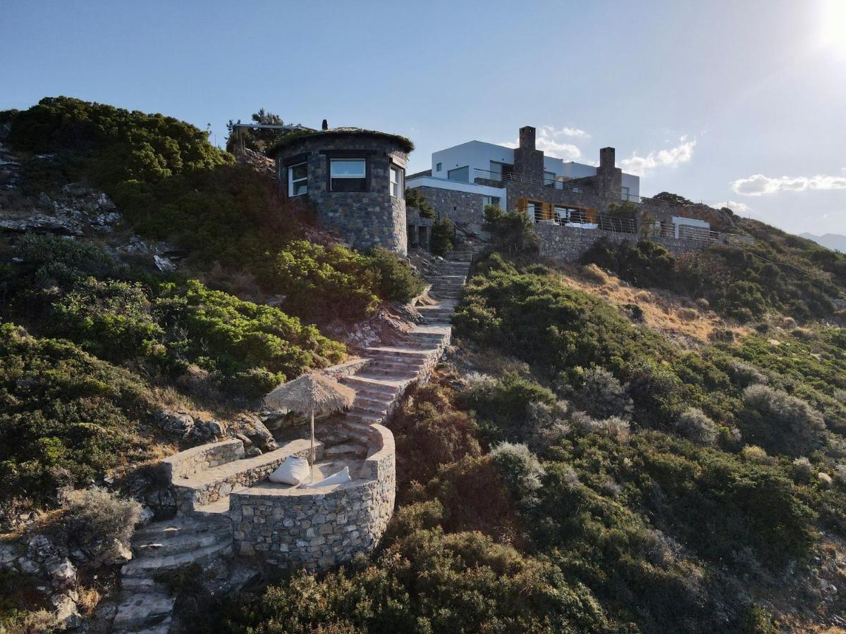 Villa Aiolos: Above The Sea, Within Agios Nikolaos Buitenkant foto