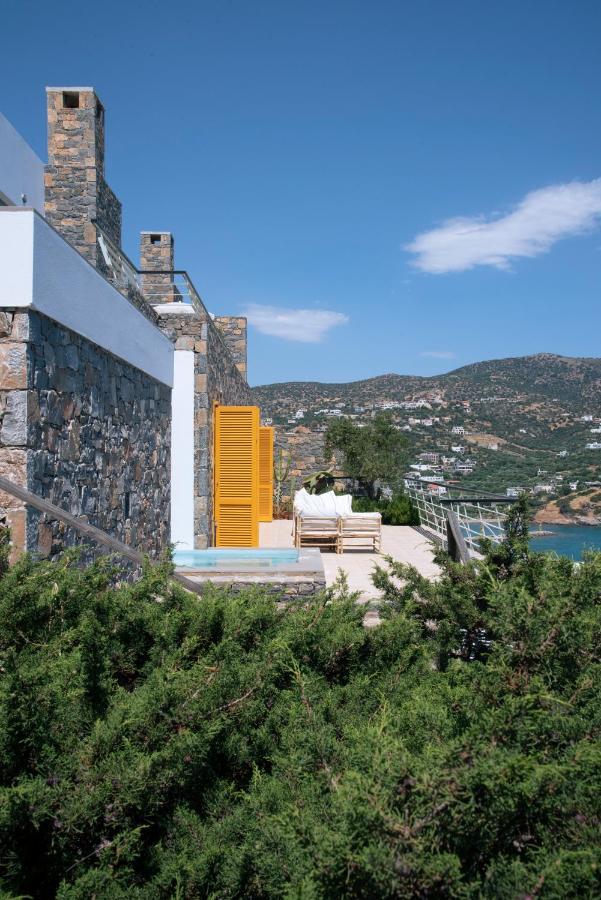 Villa Aiolos: Above The Sea, Within Agios Nikolaos Buitenkant foto