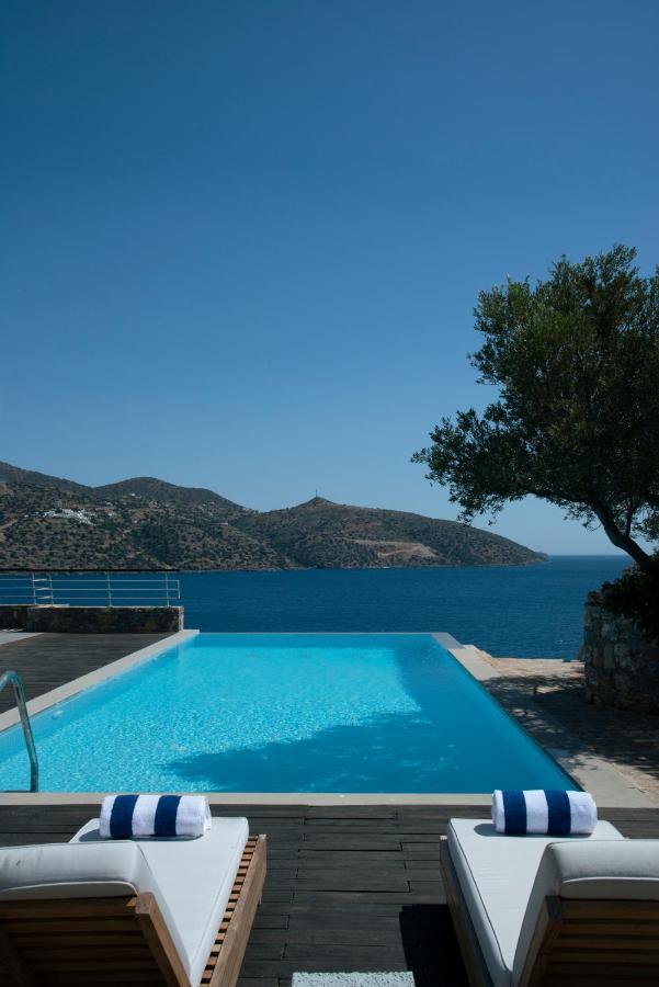 Villa Aiolos: Above The Sea, Within Agios Nikolaos Buitenkant foto