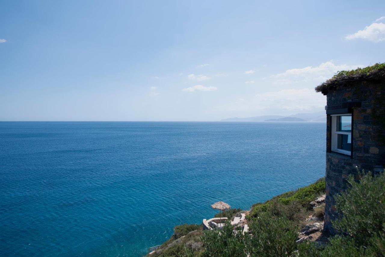 Villa Aiolos: Above The Sea, Within Agios Nikolaos Buitenkant foto